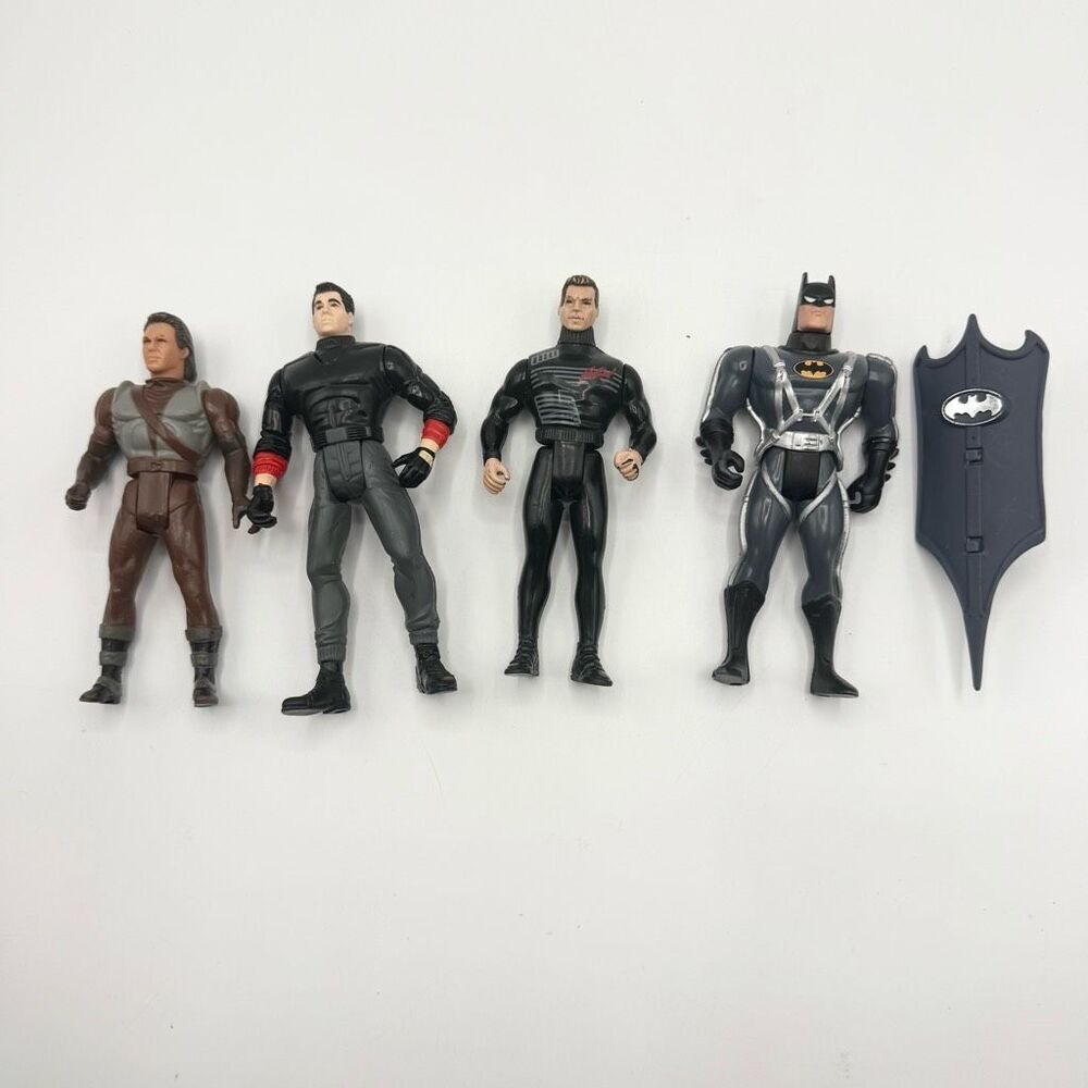 Kenner Quick Change Batman Bruce Wayne 1990/2 Vintage Figurines Robin Hood: Prin